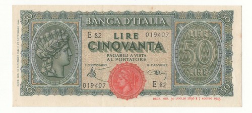 Lire italia turrita decr - lire,