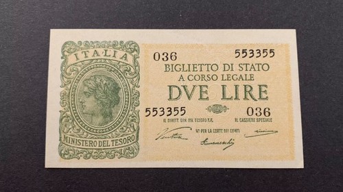 Banconota lire 1944 - 2,