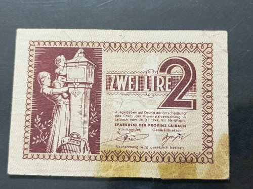 Lire 1944 occupazione - lire,