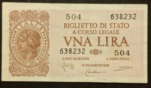 Lira lire 1944 - lire, fds