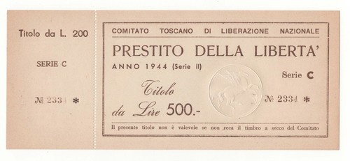 500 lire comitato - ,