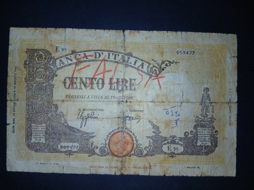 100 lire barbetti i - 100,