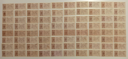 Lotto pezzi lira lire - lotto,