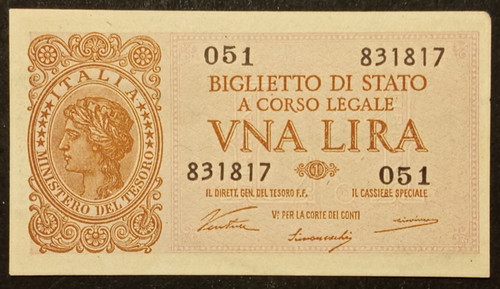 Lira lire 1944 fds - lira,
