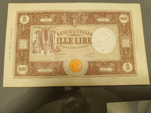 1000 lire barbetti - 1000,