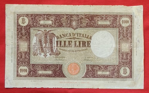 Mille lire grande - grande, barbetti