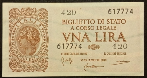 Lira lire 1944 - lira,