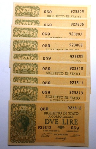 Lire 1944 luogotenenza - ,