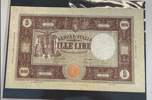 Banca italia banconota - nl*, d'italia