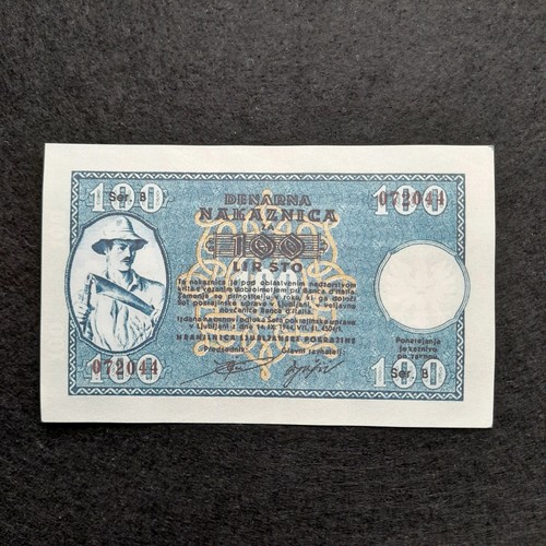Jugoslavia 100 lir 1944 - lir,