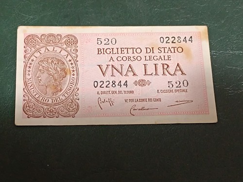 Italia regno biglietto di - italia,