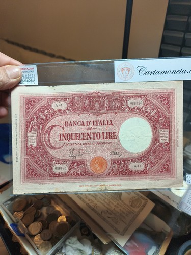 500 lire grande - lire, b.i