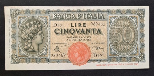 Lire italia turrita - lire,