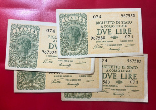 Regno italia lire - d'italia, 2