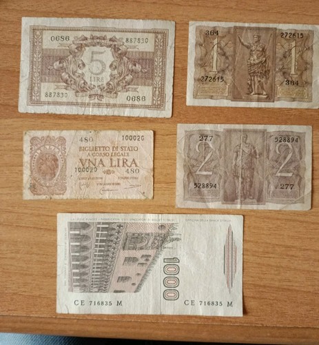 1000 lire 1939 1944 - lire,