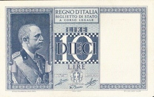 Lire 1944 xxii - lire, impero