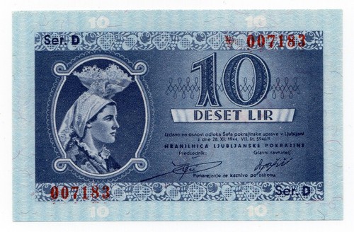 Lire occupazione tedesca - lire,