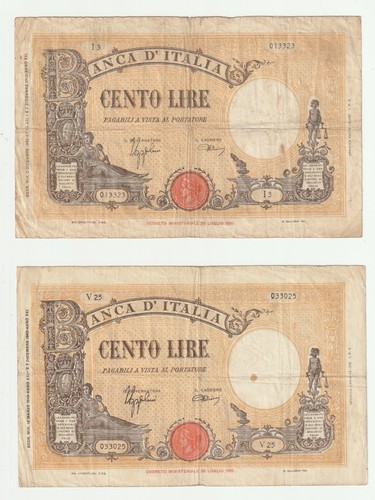 Regno italia 100 - 4,