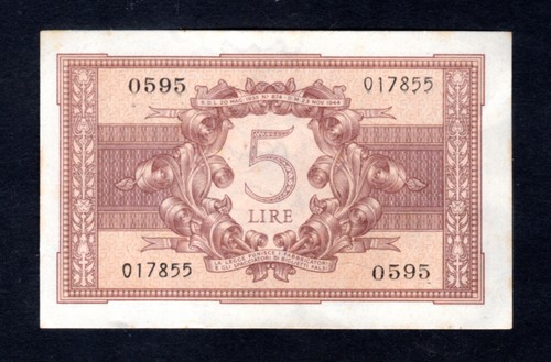 Italia 1944 banconota - italia,