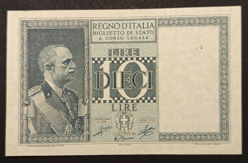 Lire 1944 xxii - 10, impero