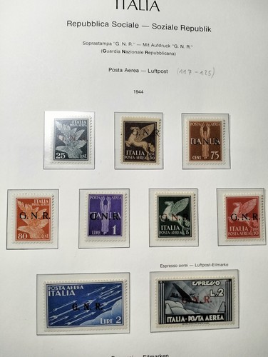 Rsi 1944 gnr posta aerea - 1944.,