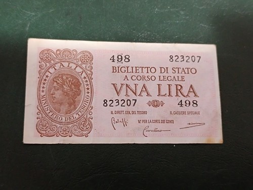 Italia regno biglietto - -, di