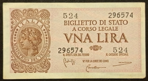Lira lire 1944 fds - 1,