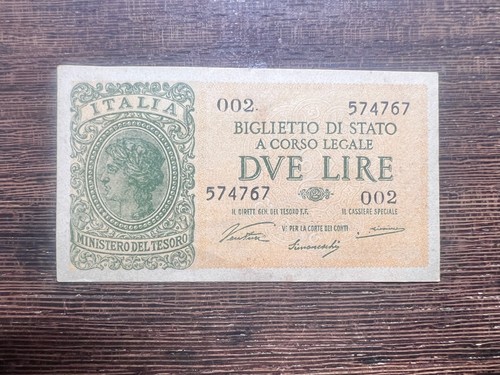 Due lire banconta - lire,