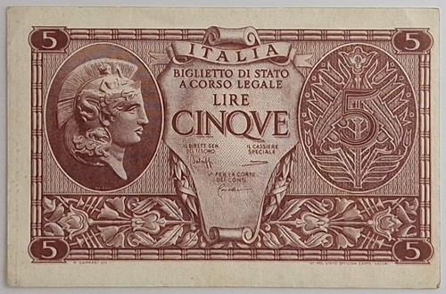 Lire biglietto stato - -,