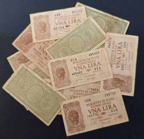 Lira lire 1944 regno - 1, bb