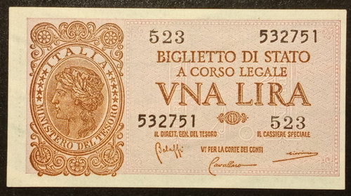 Lira lire 1944 fds - lire,