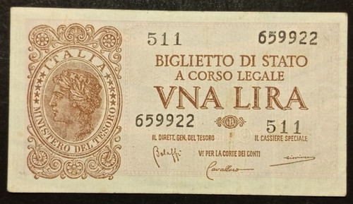 Lira lire 1944 - 1944, +