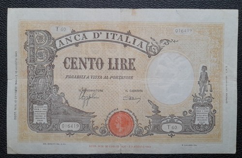 100 lire grande - b, b.