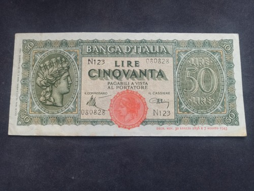 Italie lire 1944 ref - 1944, (ref