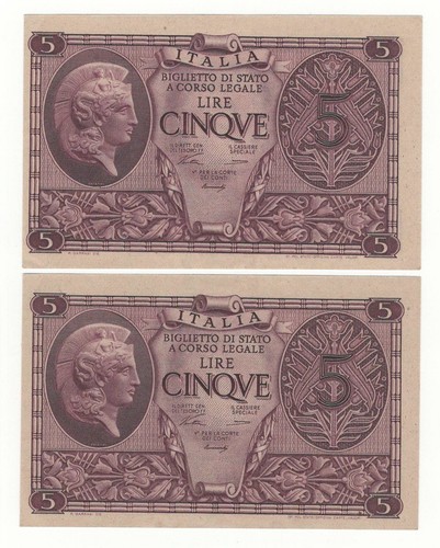 Lire biglietto stato - 5,